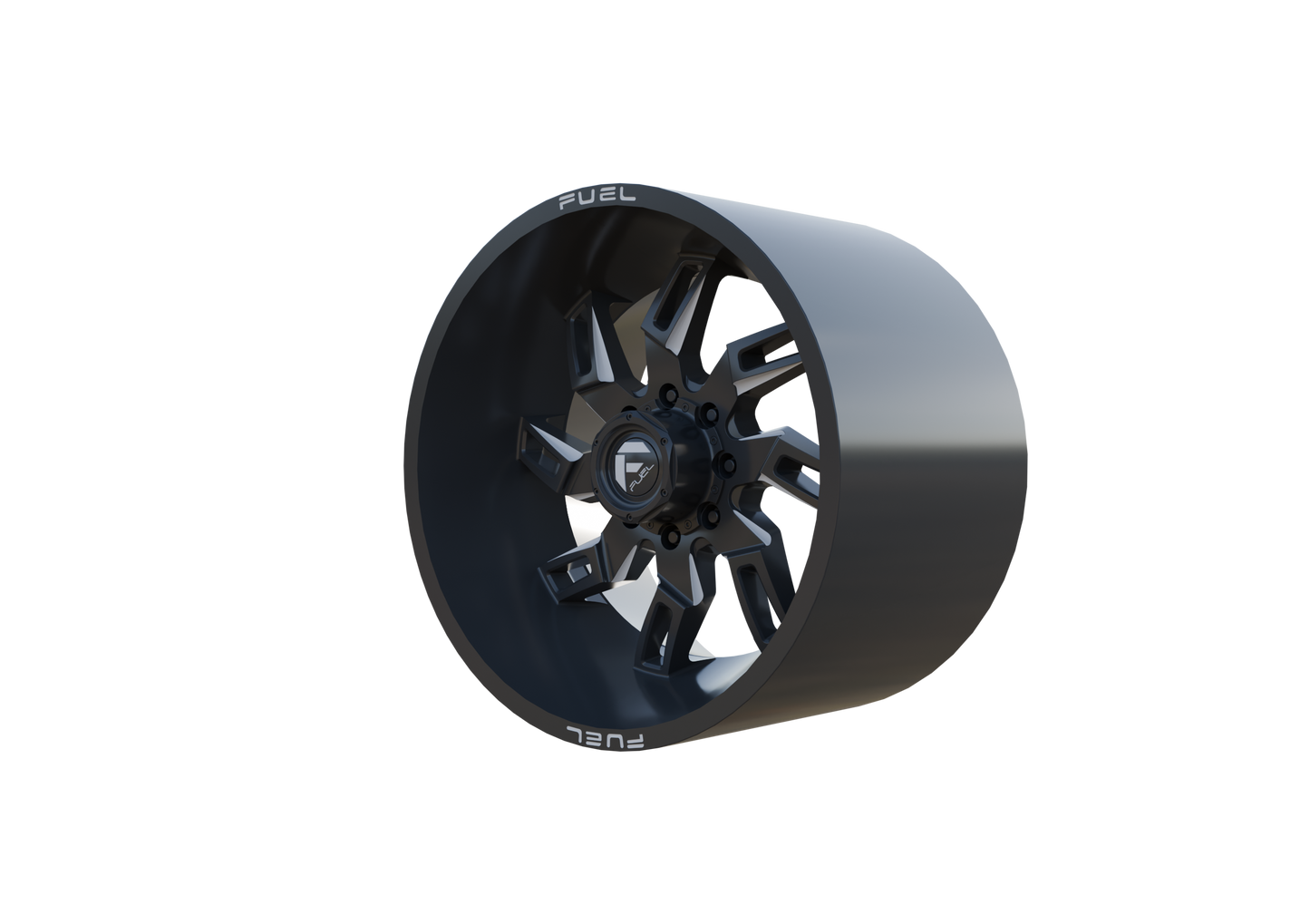 FUEL OFF-ROAD LOCKDOWN WHEEL 3D PRINT MODEL