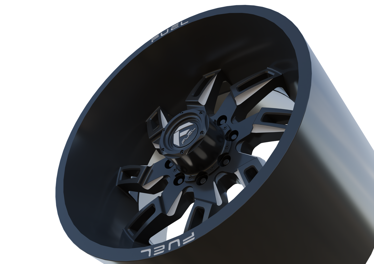 FUEL OFF-ROAD LOCKDOWN WHEEL 3D PRINT MODEL