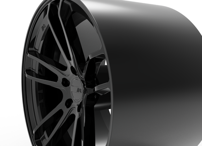 STL FILE AMERICAN RACING MACH FIVE WHEEL 3D MODEL - ARTISTIT