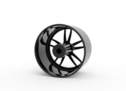 STL FILE AMERICAN RACING MACH FIVE WHEEL 3D MODEL - ARTISTIT