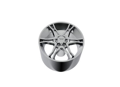 STL FILE AMERICAN RACING MAINLINE WHEEL 3D MODEL - ARTISTIT