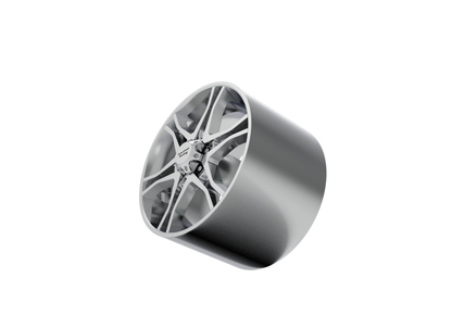 STL FILE AMERICAN RACING MAINLINE WHEEL 3D MODEL - ARTISTIT
