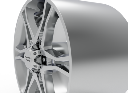 STL FILE AMERICAN RACING MAINLINE WHEEL 3D MODEL - ARTISTIT