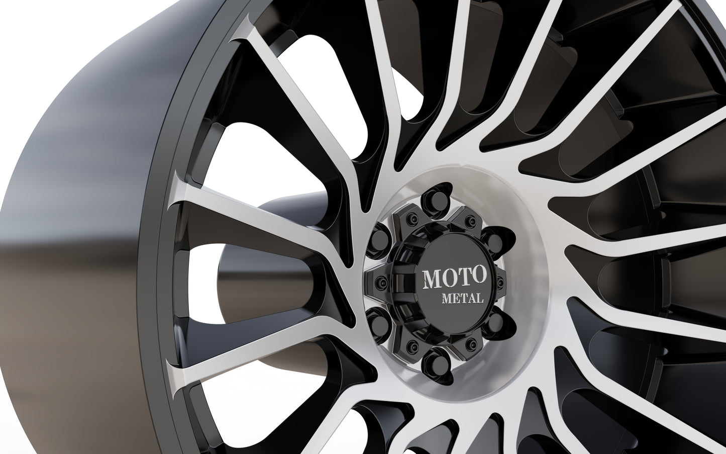 STL FILE MOTO METAL MO807 WHEEL 3D MODEL - ARTISTIT