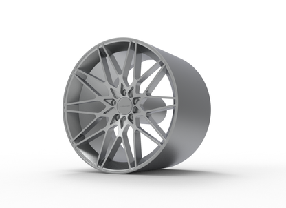 STL FILE FORGELINE MT1 WHEEL 3D MODEL - ARTISTIT