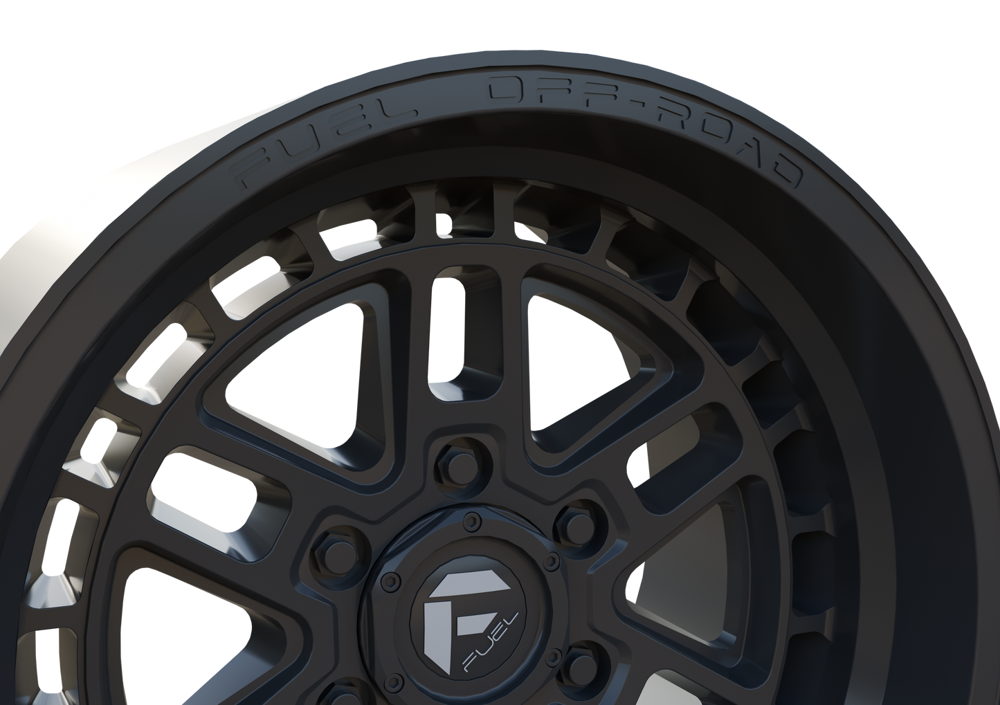 FUEL OFF-ROAD NITRO WHEEL 3D PRINT MODEL