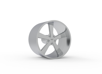 STL FILE AMERICAN RACING NOVA WHEEL 3D MODEL - ARTISTIT