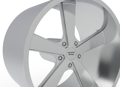 STL FILE AMERICAN RACING NOVA WHEEL 3D MODEL - ARTISTIT