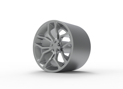STL FILE FOOSE OUTCAST WHEEL 3D MODEL - ARTISTIT