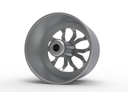STL FILE FOOSE OUTCAST WHEEL 3D MODEL - ARTISTIT