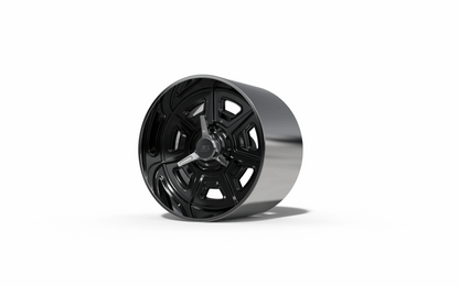 STL FILE BILLET SPECIALTIES PALMDALE V1 wheel 3D MODEL - ARTISTIT