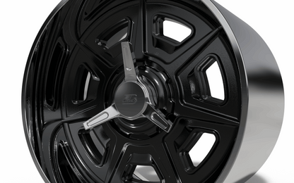 STL FILE BILLET SPECIALTIES PALMDALE V1 wheel 3D MODEL - ARTISTIT