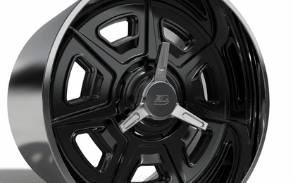 STL FILE BILLET SPECIALTIES PALMDALE V1 wheel 3D MODEL - ARTISTIT