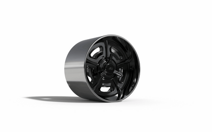 STL FILE BILLET SPECIALTIES PALMDALE V2 wheel 3D MODEL - ARTISTIT