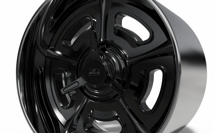 STL FILE BILLET SPECIALTIES PALMDALE V2 wheel 3D MODEL - ARTISTIT