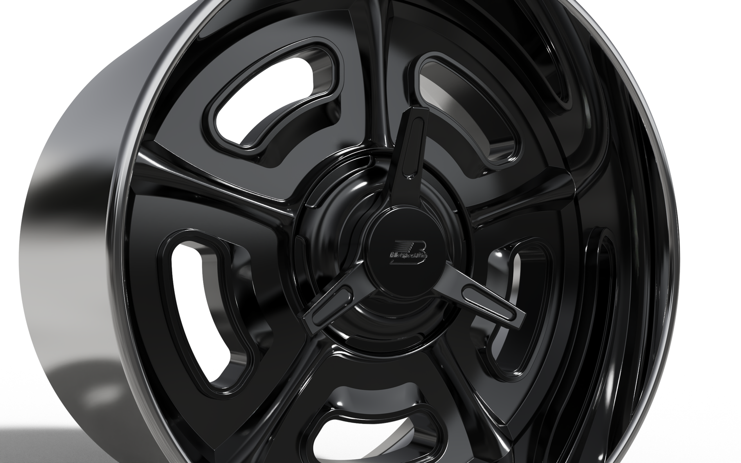 BILLET SPECIALTIES PALMDALE V2 wheel 3D MODEL