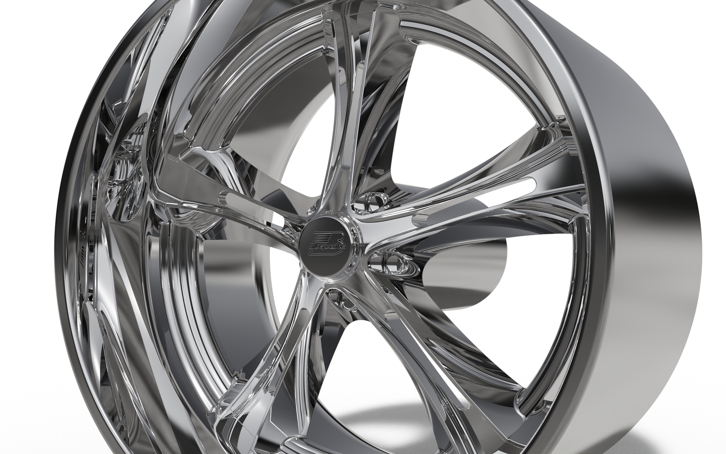 BILLET SPECIALTIES PINNACLE wheel 3D MODEL