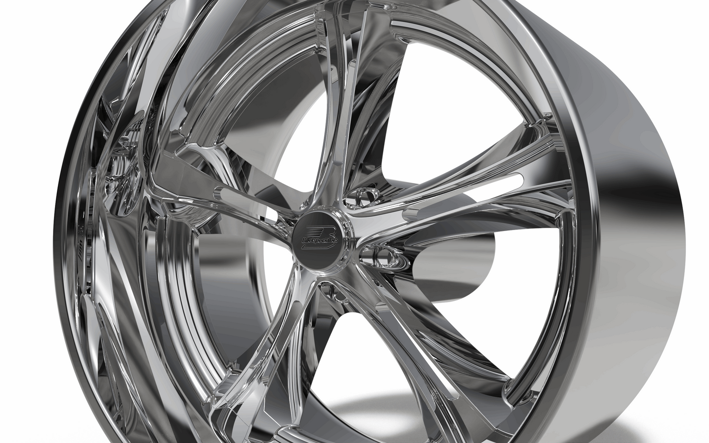 STL FILE BILLET SPECIALTIES PINNACLE wheel 3D MODEL - ARTISTIT