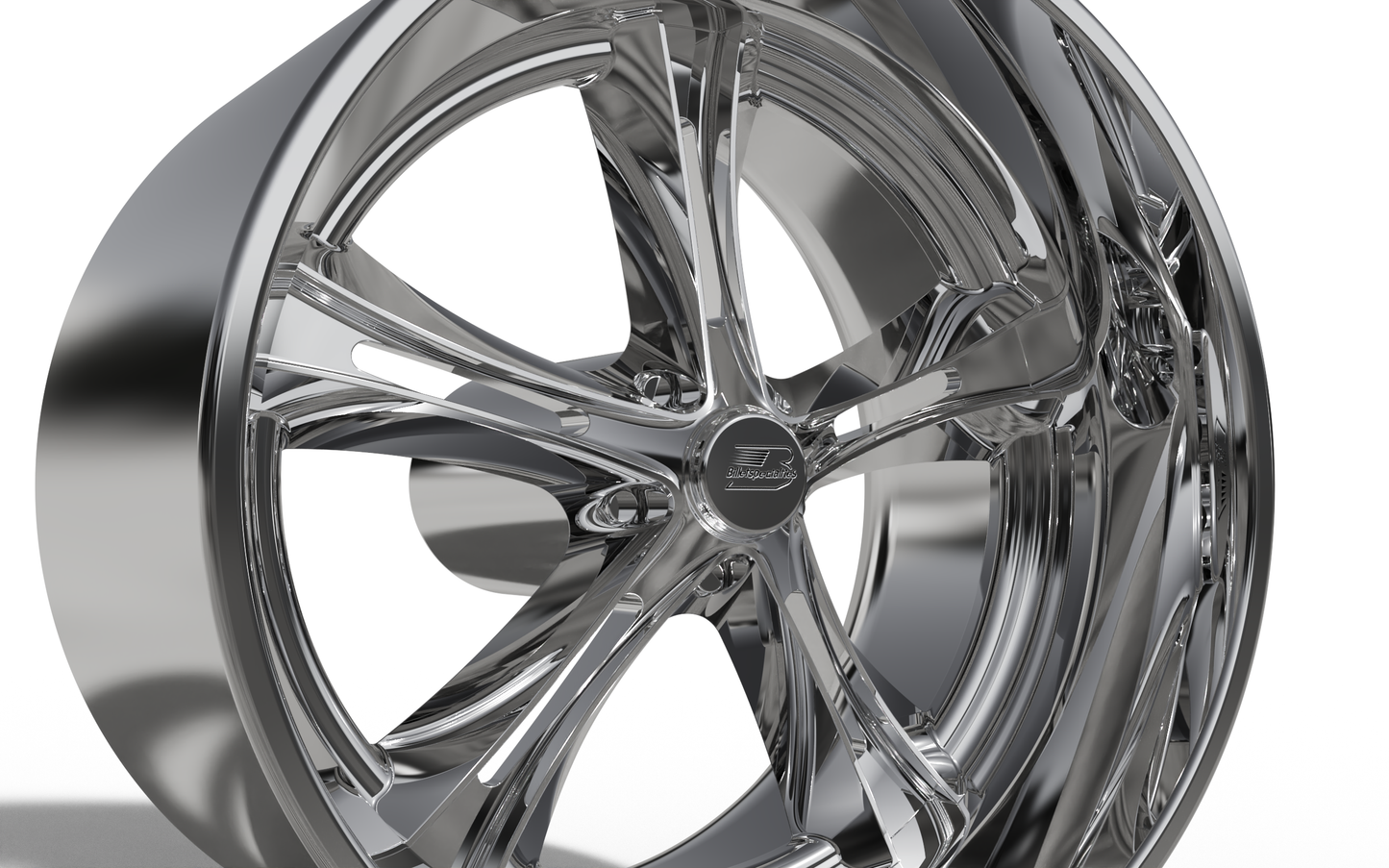 BILLET SPECIALTIES PINNACLE wheel 3D MODEL