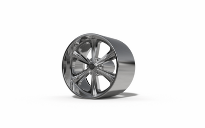 STL FILE BILLET SPECIALTIES RAIL wheel 3D MODEL - ARTISTIT