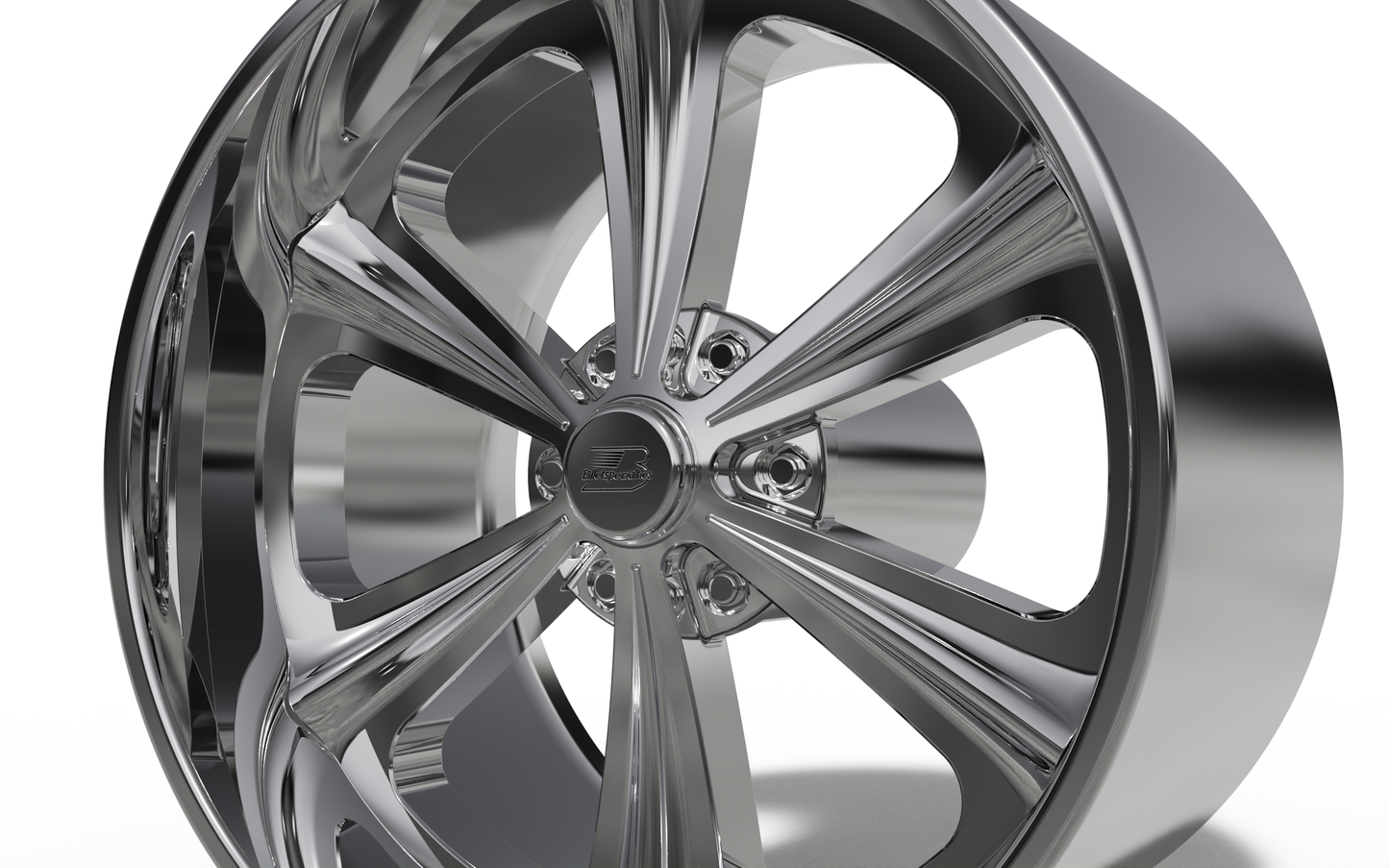 BILLET SPECIALTIES RAIL wheel 3D MODEL