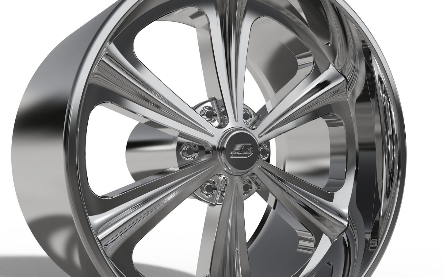 BILLET SPECIALTIES RAIL wheel 3D MODEL