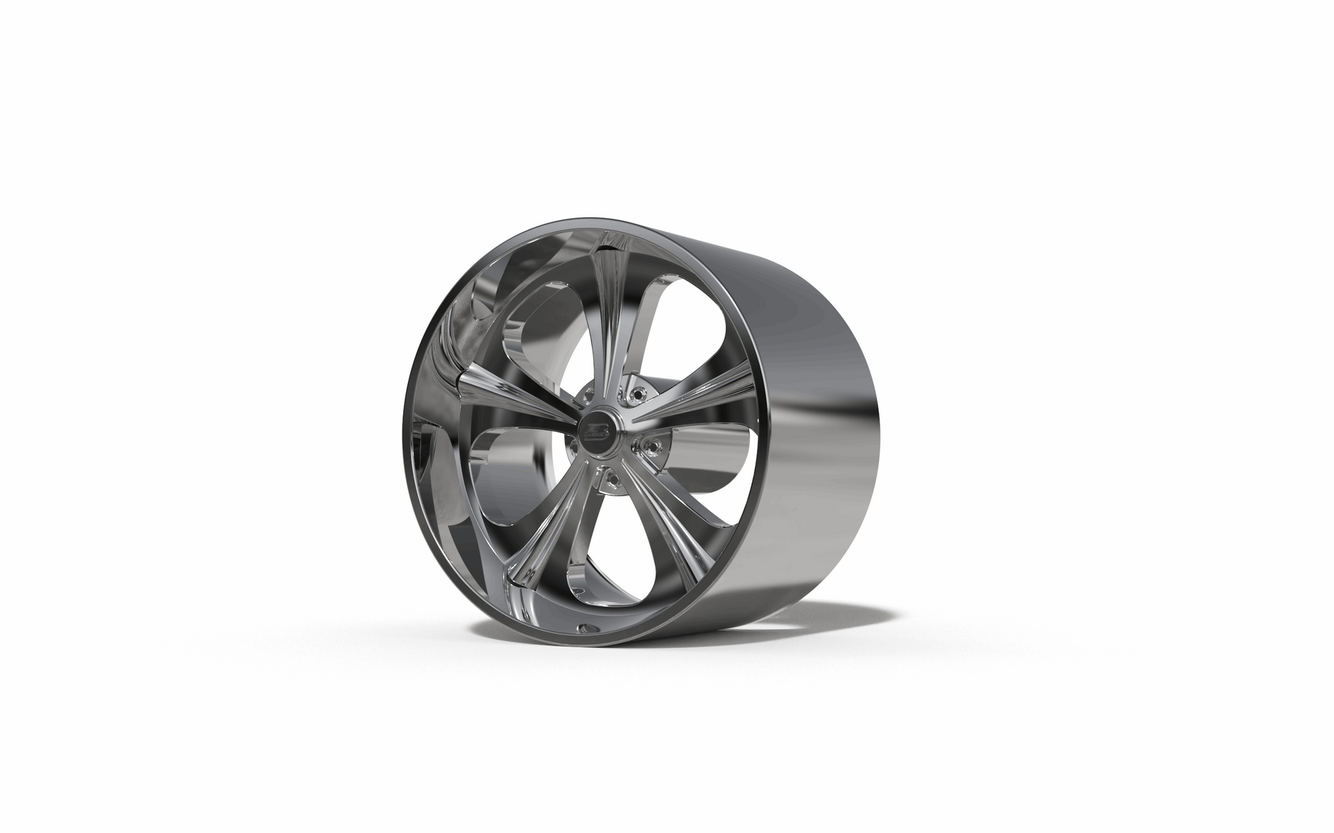 STL FILE BILLET SPECIALTIES RAIL TAIL wheel 3D MODEL - ARTISTIT