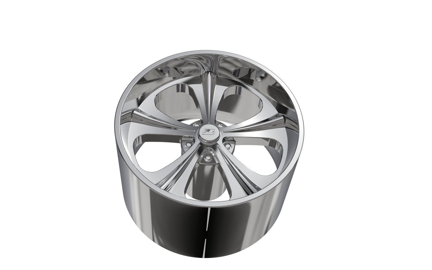 BILLET SPECIALTIES RAIL TAIL wheel 3D MODEL