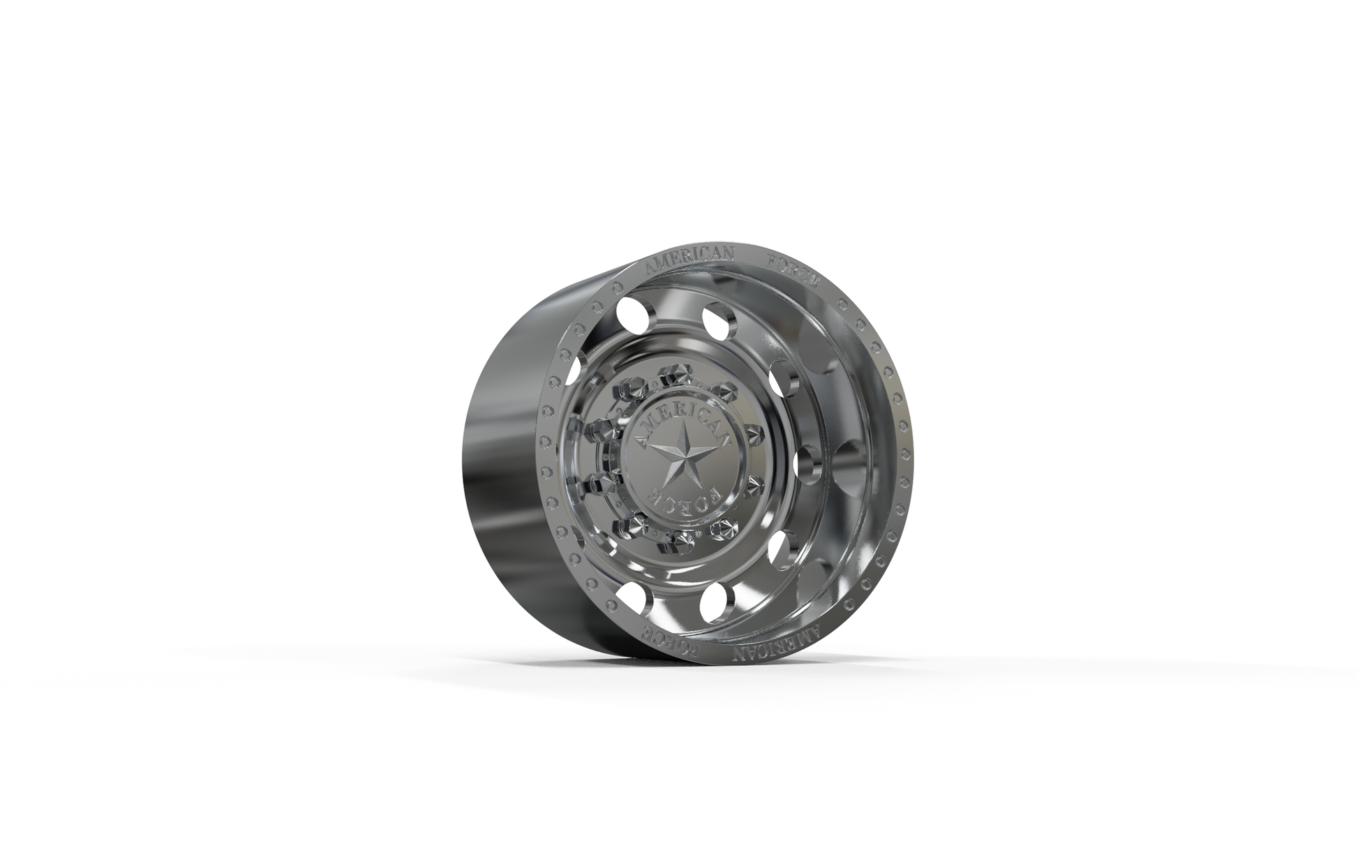 STL FILE REAR AMERICAN FORCE 1 CLASSIC DRW WHEEL 3D MODEL - ARTISTIT