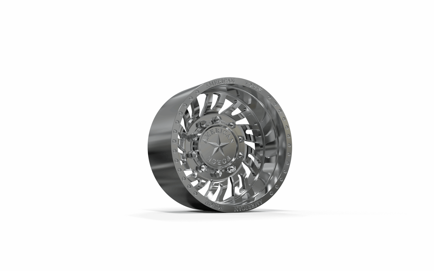 STL FILE REAR AMERICAN FORCE H92 THRUST DRW WHEEL 3D MODEL - ARTISTIT