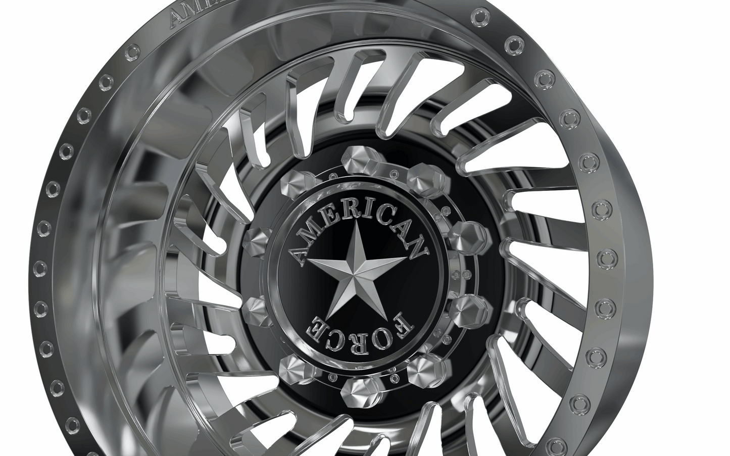 STL FILE REAR AMERICAN FORCE H92 THRUST DRW WHEEL 3D MODEL - ARTISTIT