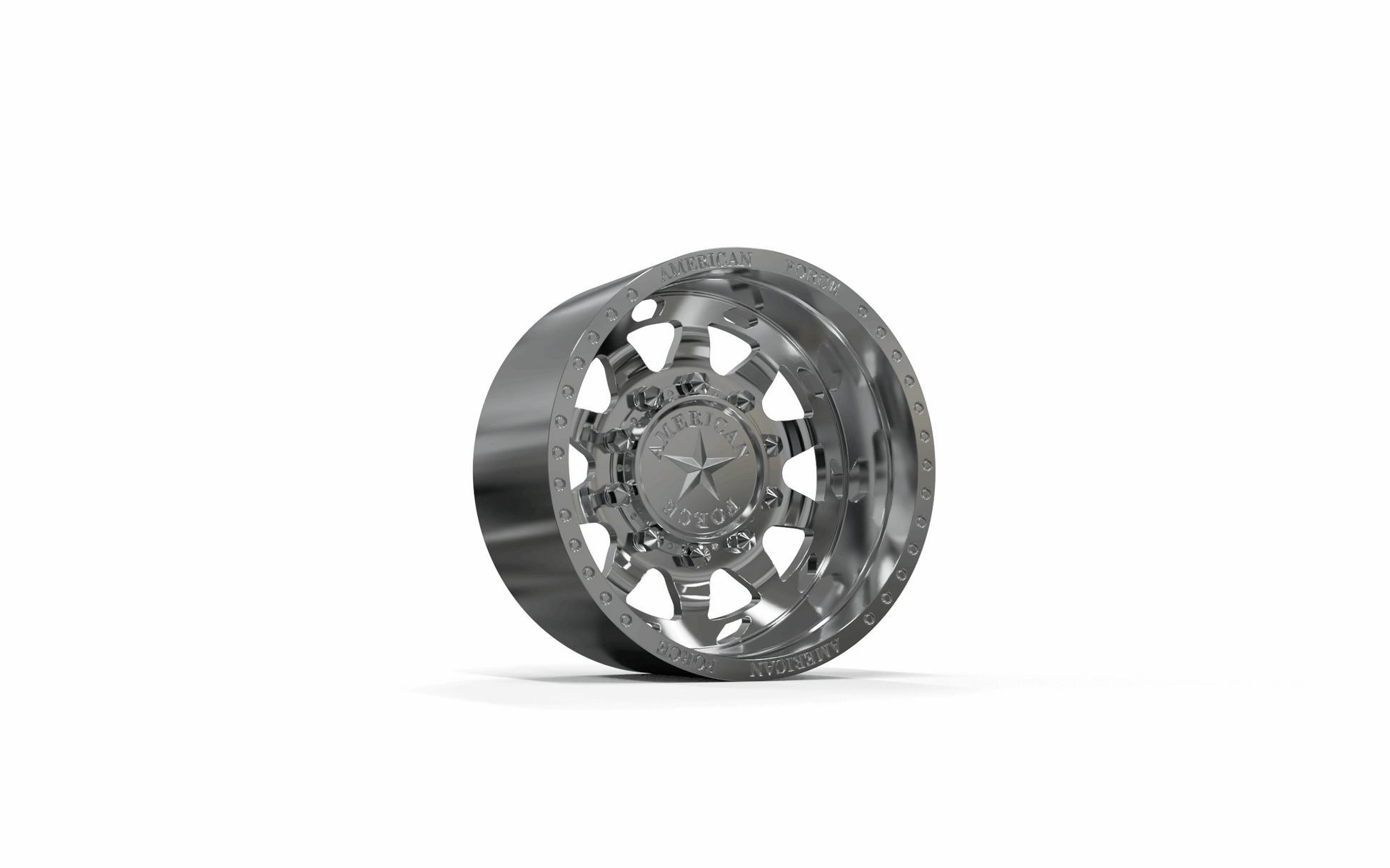 STL FILE REAR AMERICAN FORCE J04 BLOCK DRW WHEEL 3D MODEL - ARTISTIT