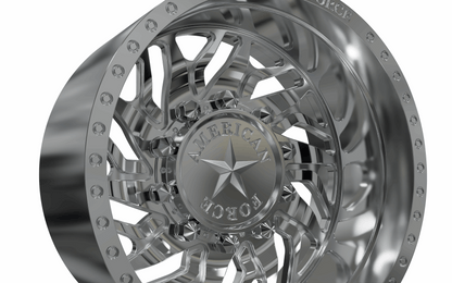 STL FILE REAR AMERICAN FORCE N13 DERANGE DRW WHEEL 3D MODEL - ARTISTIT
