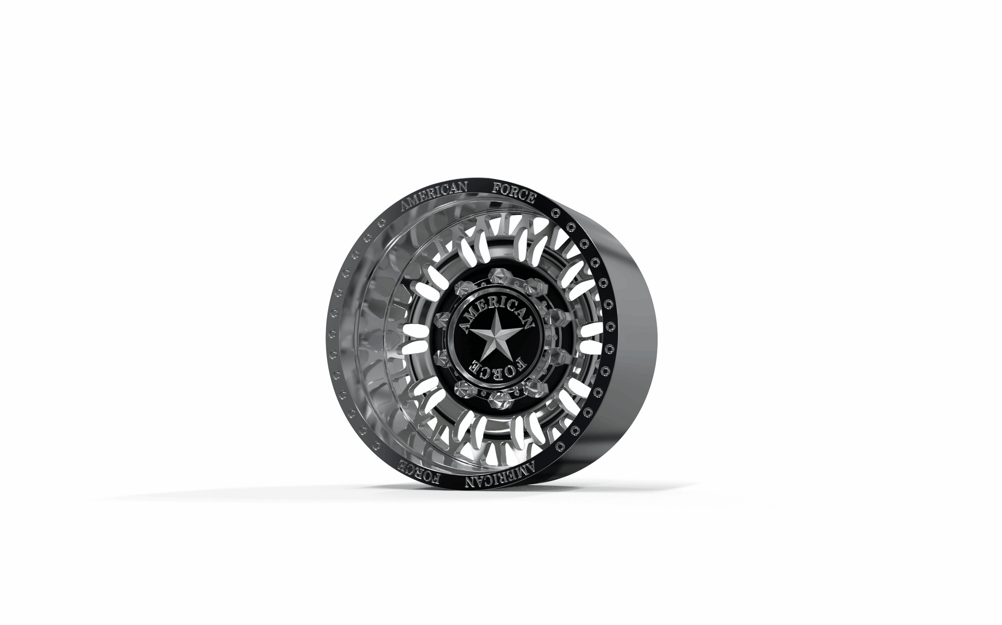 STL FILE REAR AMERICAN FORCE N16 SHOVE DRW WHEEL 3D MODEL - ARTISTIT