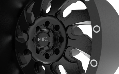 STL FILE FUEL REAR CLEAVER WHEEL 3D MODEL - ARTISTIT