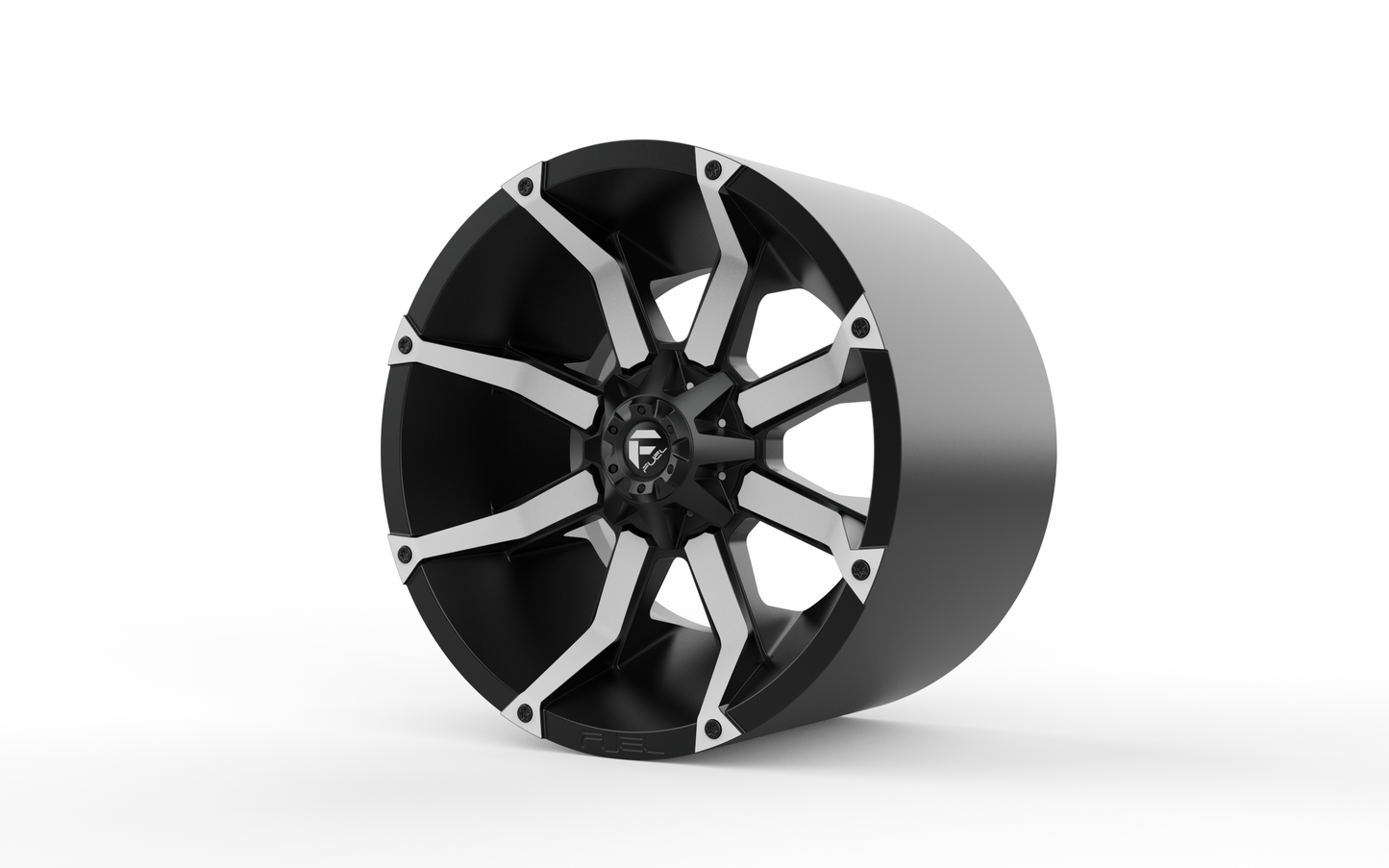FUEL OFF-ROAD REAR COUPLER WHEEL 3D PRINT MODEL