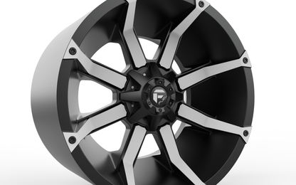 FUEL OFF-ROAD REAR COUPLER WHEEL 3D PRINT MODEL