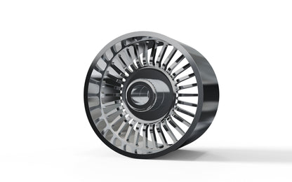 STL FILE REAR forgiato Cablata-D DURO DUALLY WHEEL - ARTISTIT