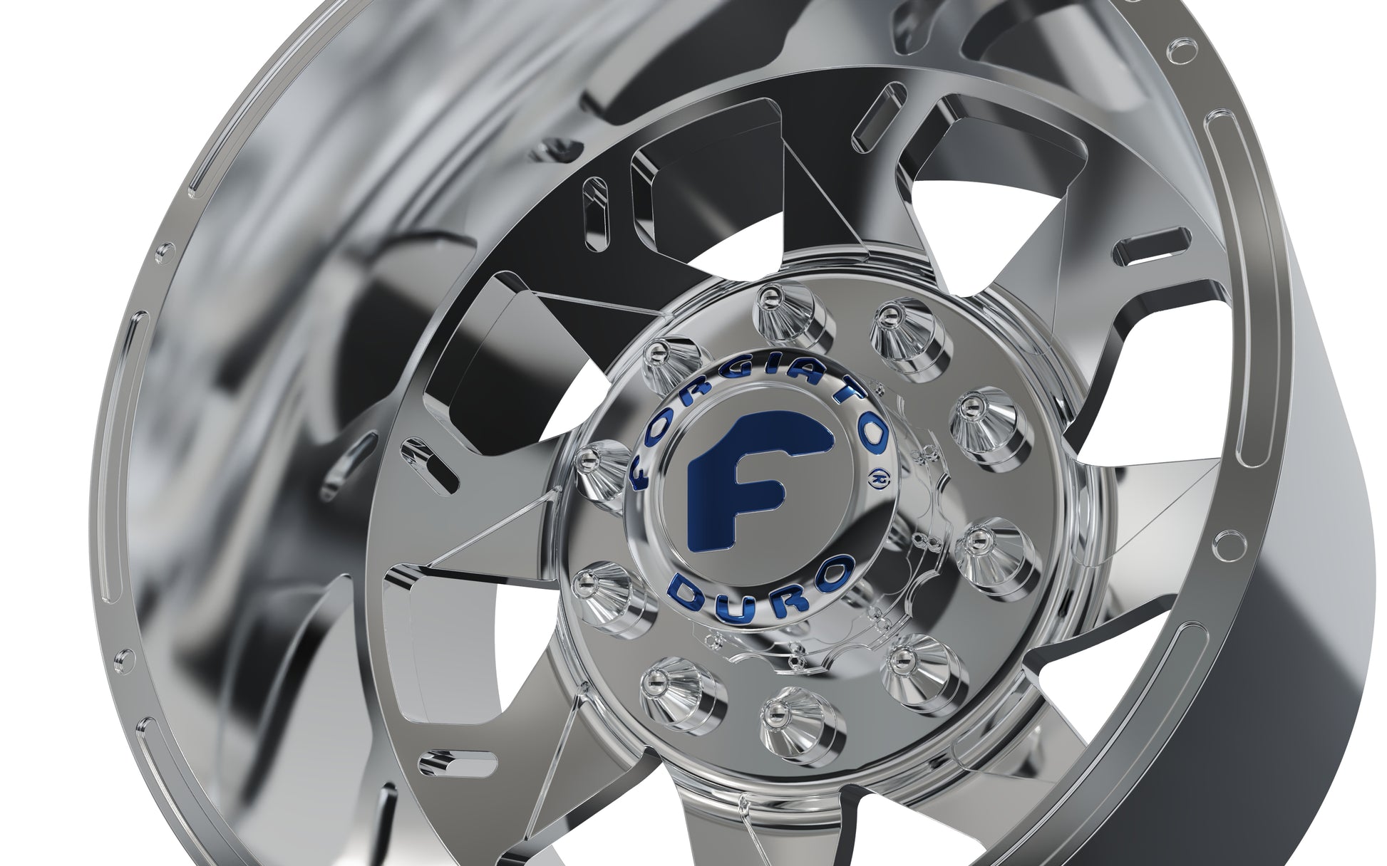 STL FILE REAR forgiato Forata DURO DUALLY WHEEL - ARTISTIT