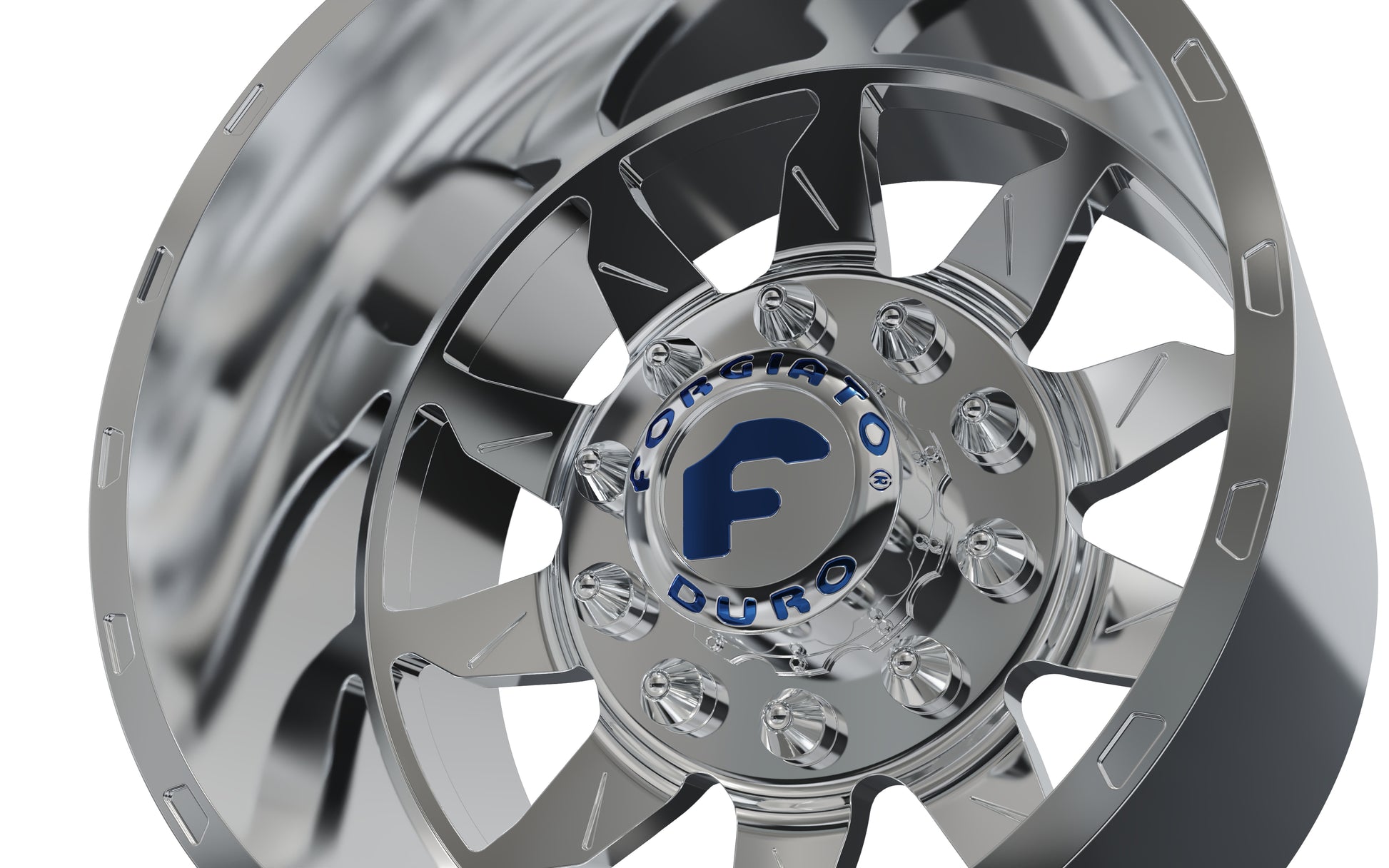 STL FILE REAR forgiato Montagna DURO DUALLY WHEEL - ARTISTIT