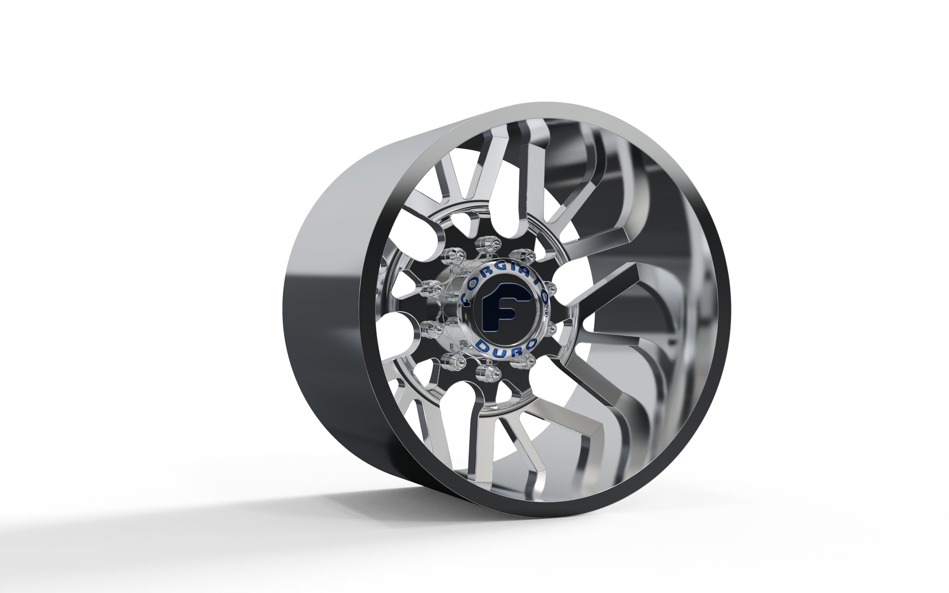 STL FILE REAR forgiato Twisted Maglia-D DURO DUALLY WHEEL - ARTISTIT