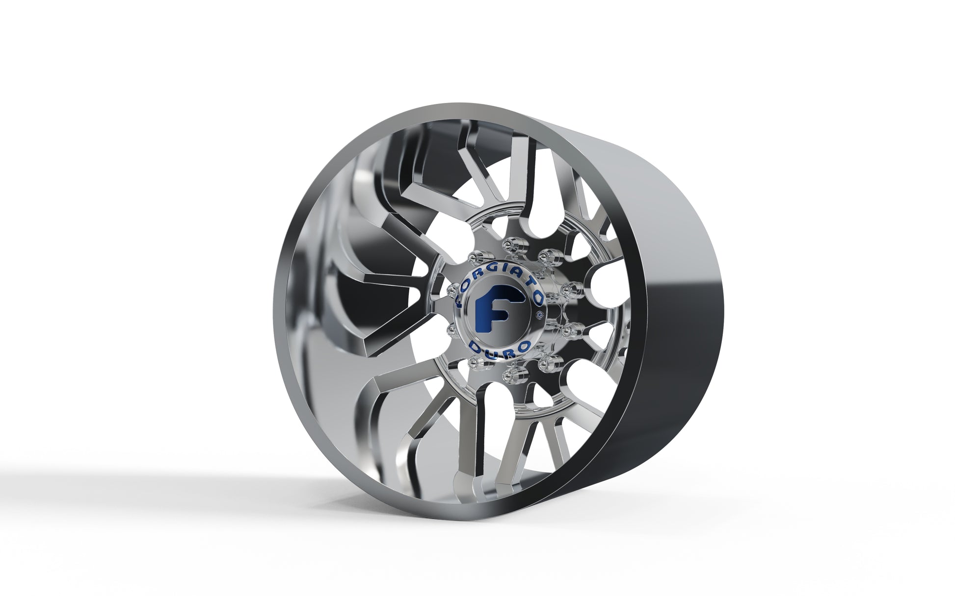 STL FILE REAR forgiato Twisted Maglia-D DURO DUALLY WHEEL - ARTISTIT