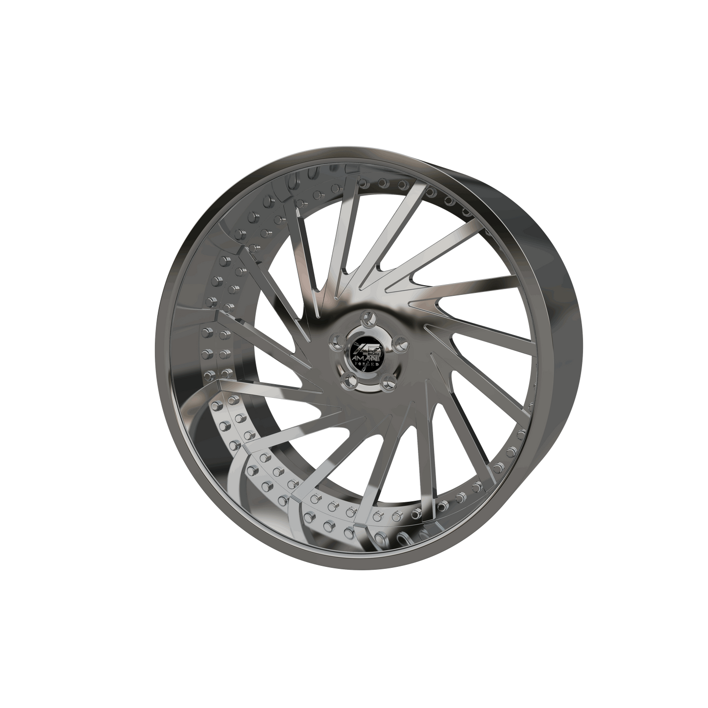 STL FILE AMANI FORGED ALDO ORIGINAL FORGED WHEEL 3D MODEL - ARTISTIT