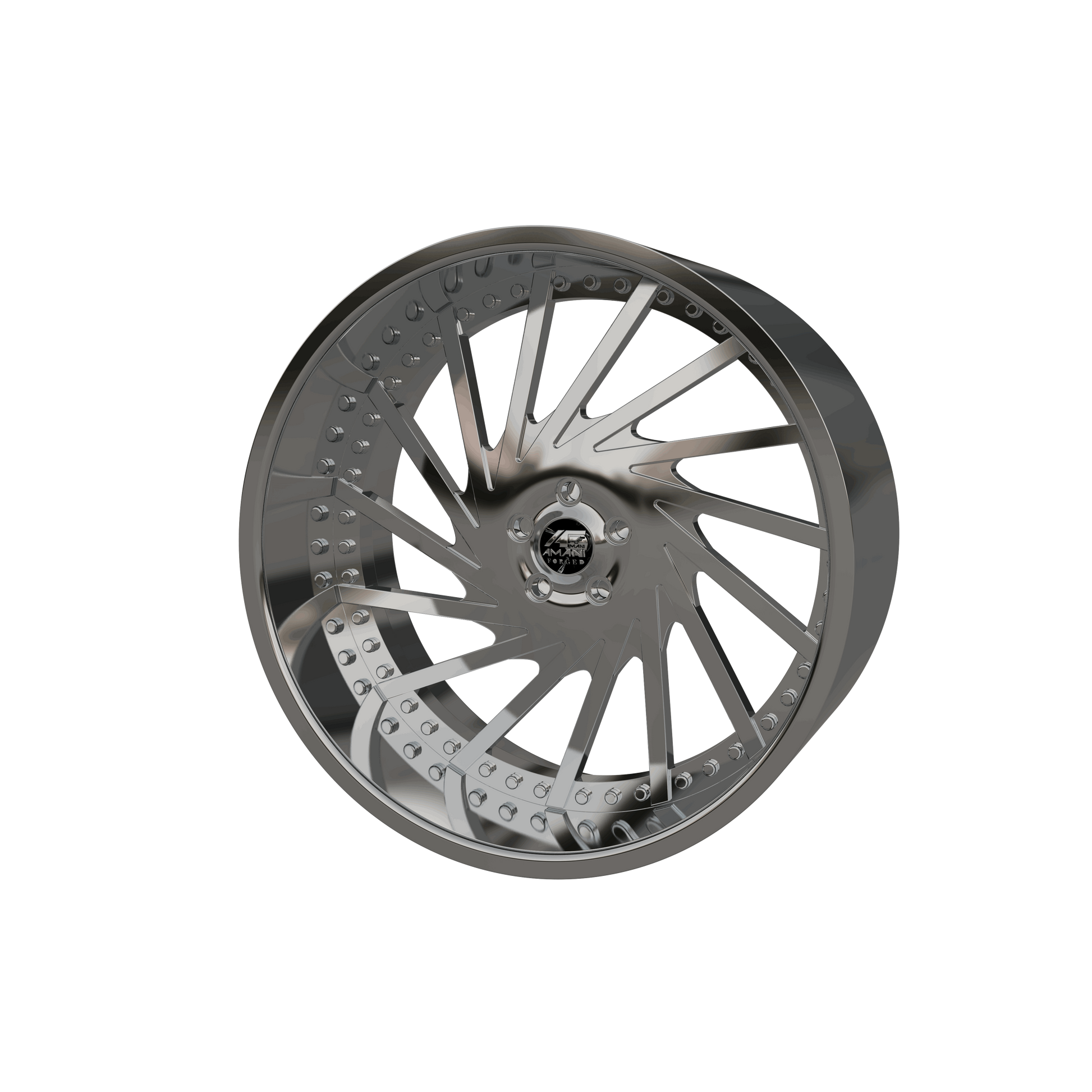 STL FILE AMANI FORGED ALDO ORIGINAL FORGED WHEEL 3D MODEL - ARTISTIT