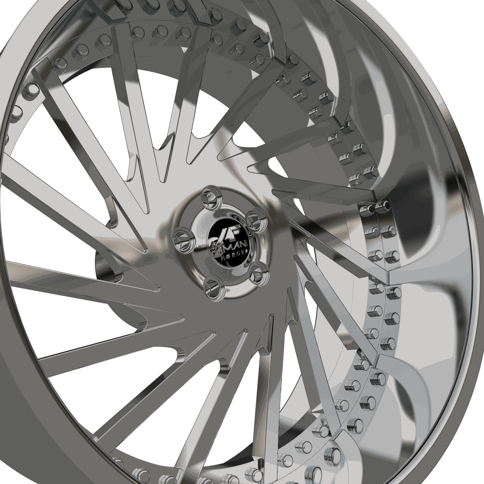 STL FILE AMANI FORGED ALDO ORIGINAL FORGED WHEEL 3D MODEL - ARTISTIT