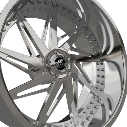 STL FILE AMANI FORGED AMAZIN ORIGINAL FORGED WHEEL 3D MODEL - ARTISTIT