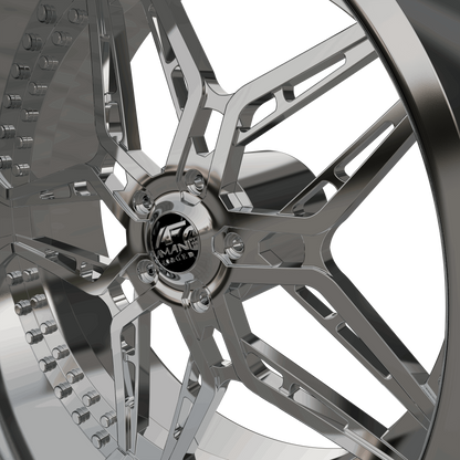 STL FILE AMANI FORGED ARAGON ORIGINAL FORGED WHEEL 3D MODEL - ARTISTIT