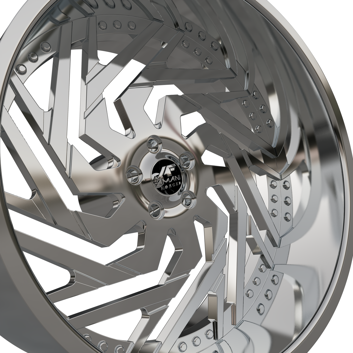 AMANI FORGED Adesso ORIGINAL FORGED WHEEL 3D MODEL