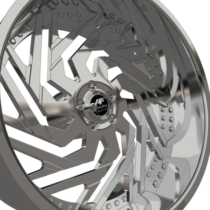STL FILE AMANI FORGED Adesso ORIGINAL FORGED WHEEL 3D MODEL - ARTISTIT