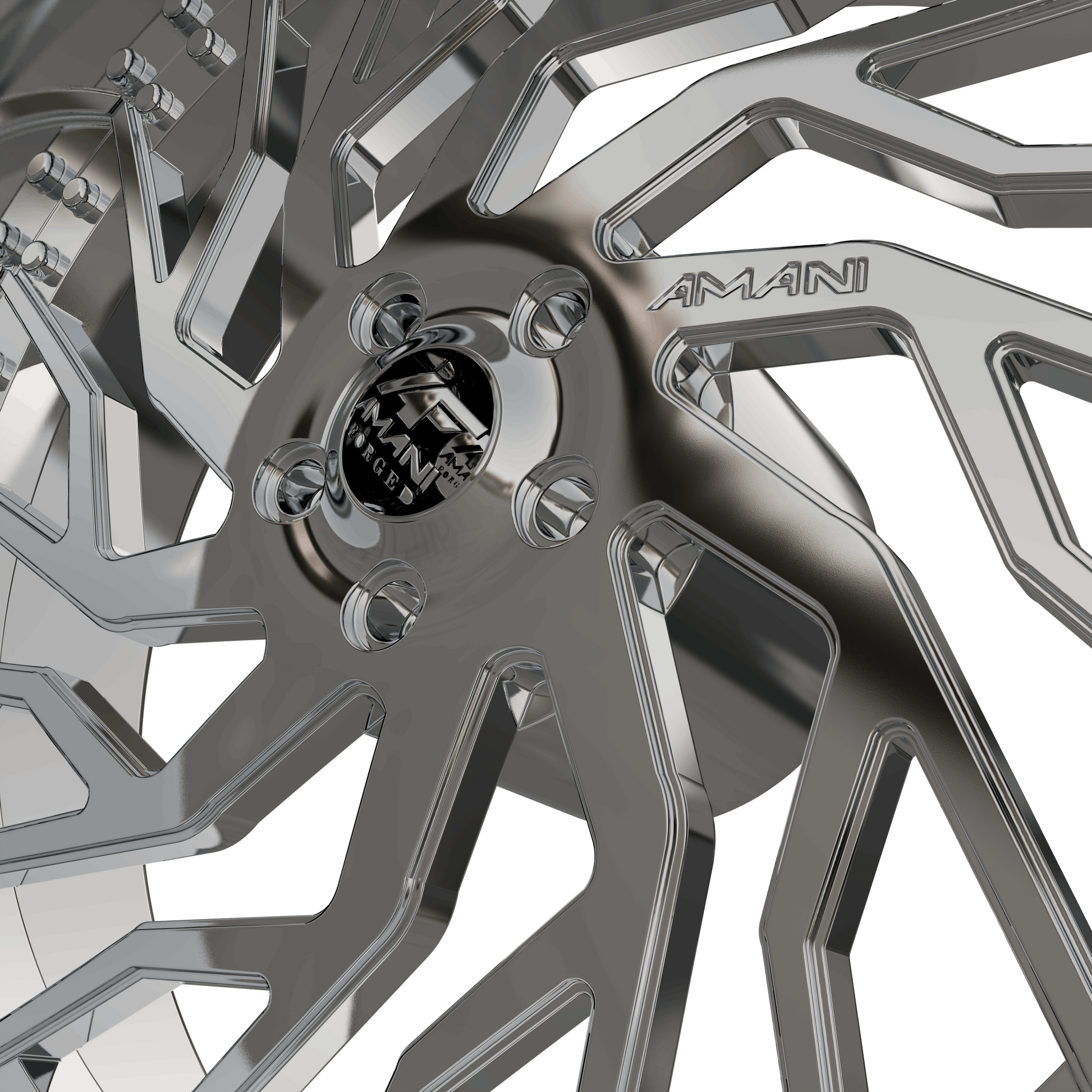 STL FILE AMANI FORGED Arlo ORIGINAL FORGED WHEEL 3D MODEL - ARTISTIT